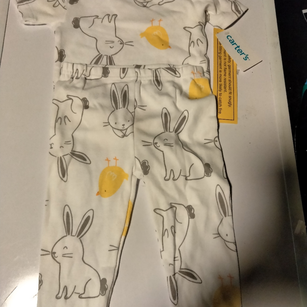 Carter's Boys 2 piece pajama set size 2t